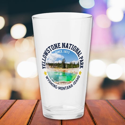 Verre Yellowstone National Park Landscape Forest