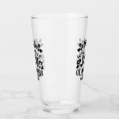 Verre You Will Have Joy and Gladness Inspirational Quote (Gauche)