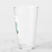 Verre zebra citation dessin boire du bobba tea (Gauche)