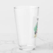 Verre zebra citation dessin boire du bobba tea (Droite)