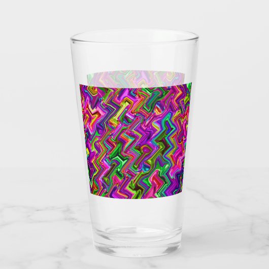 Verre Zigzag coloré #2 (Dos)