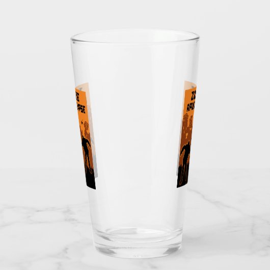 Verre Zombie Apocalypse (Gauche)