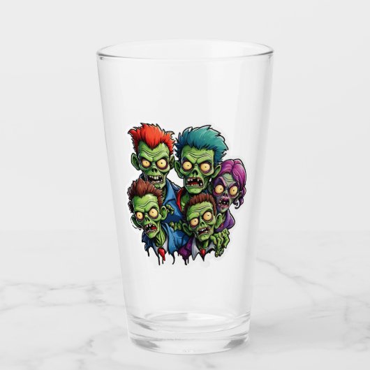 Verre Zombie Apocalypse (Devant)