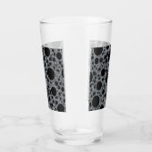 Verre Zones de bulles spatiales - Argent Parties scintil (Droite)