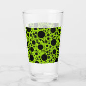 Verre Zones de bulles spatiales - Chaux (Dos)