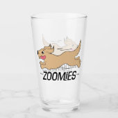 Verre Zoomie de chien énergie (Devant)