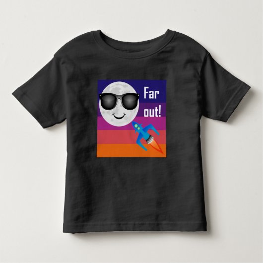 Verreikend ontwerp - Fijne jersey T-shirt voor peu (Voorkant)