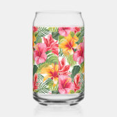 Verrerie de fleurs tropicales (Droite)