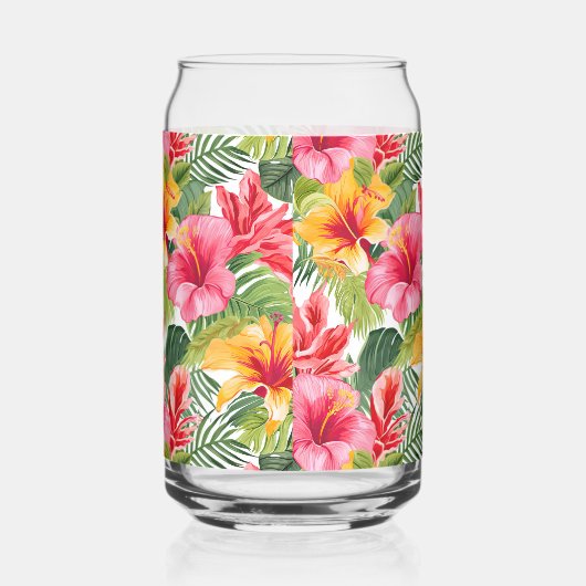 Verrerie de fleurs tropicales (Droite)