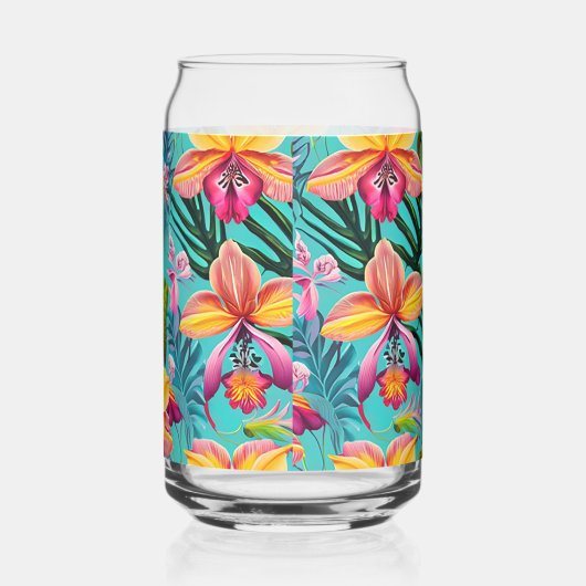 Verrerie de fleurs tropicales (Droite)