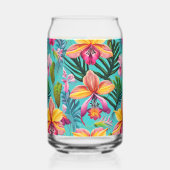 Verrerie de fleurs tropicales (Gauche)