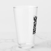 Verres à bière personnalisés avec logo et texte (Droite)