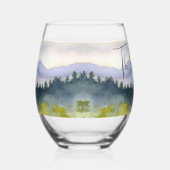 Verres à feuillage persistant personnalisés (Droite)