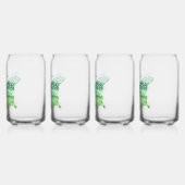 Verres à papillon vert mou Zen (Droite)