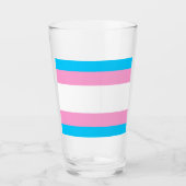 Verres à pinte trans Pride : Sip with Pride (Devant)