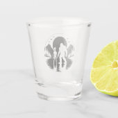 Verres à shot Bigfoot Alien UFO Cryptide (Dos)