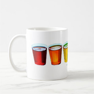 Verres à shot de SlipperyJoe's six tasses disposée