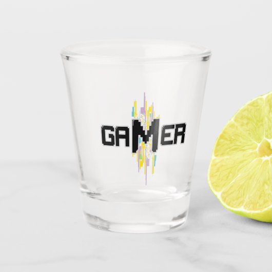 Verres à shot Gamer ! (Devant)