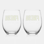 Verres à vin FRESH (Verso)