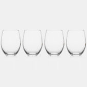 Verres à vin Gold Thor Hammer ensemble de 4 (Droite)