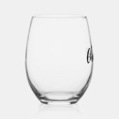 Verres à vin personnalisés (Droite)