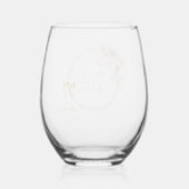 Verres à vin Prosecco Perles (Verso)