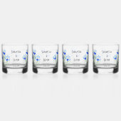Verres à Whisky Crocus Bleus (Recto)