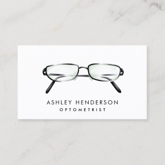 Verres| Cartes de visite optimistes (Devant)