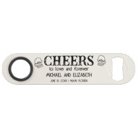 Verres de bière pour annoncer la date du mariage u