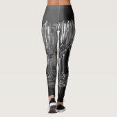 Verres de champagne conçus Leggings (Dos)