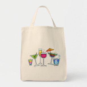 VERRES de COCKTAIL ÉPICERIE ou SAC FOURRE-TOUT