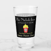 Verres de comptoir de concession de cinéma maison (Dos)
