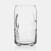 Verres de Mariage Gravés Épis de Blé (Gauche)