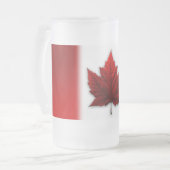Verres de souvenir de drapeau du Canada de tasse (Devant gauche)