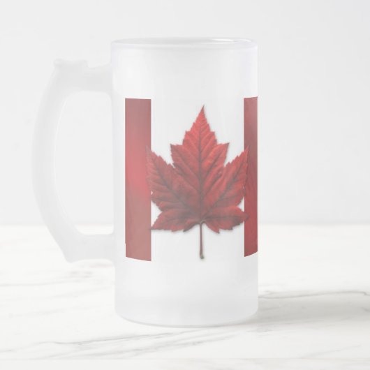 Verres de souvenir de drapeau du Canada de tasse (Gauche)