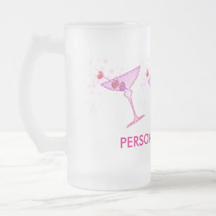 VERRES DÉCORÉS, MUGS - PINK MARTINI