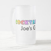 VERRES DÉCORÉS, TASSES - COCKTAIL UP! (Devant gauche)