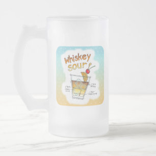 VERRES DÉPOLIS, TASSES - ART DE LA RECETTE DE WHIS