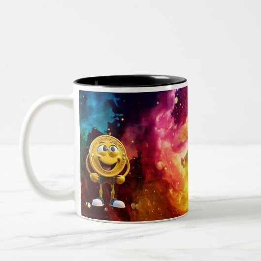 Verres et tasses. Sips Vibrants : Mug Colorée (Gauche)