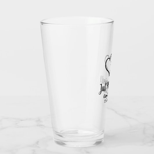 Verres faits sur commande de boissons de coeur (Droite)
