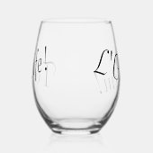 Verres L'Chaim (Droite)