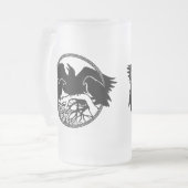 Verres sauvages de Raven de tasse de bière (Devant gauche)