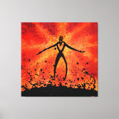 Verrijzenis (omwikkeld canvas) canvas afdruk (Voorkant)