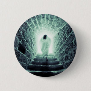Verrijzenis van Jezus Christus knopen Ronde Button 5,7 Cm