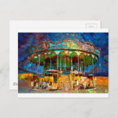 VERROESTE CARNAVALSHERINNERINGEN BRIEFKAART (Voorkant / Achterkant)