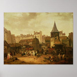 Verroofing bij Les Halles Poster