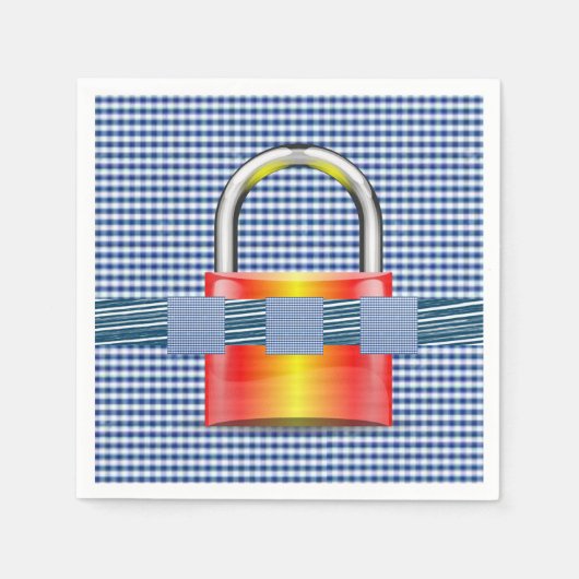 Verrouillage de serviettes en papier (Devant)