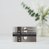 Verrouillage et carte de visite de sécurité (Debout devant)