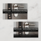 Verrouillage et carte de visite de sécurité (Devant / Derrière)