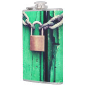 Verrouillage et flacon à chaîne (Gauche)